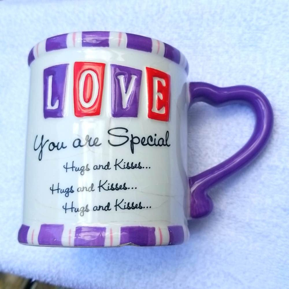 🇺🇦 Love you are special Large Coffee mug As Is